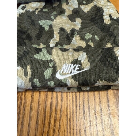 Nike Toddler 2T-4T Beanie Hat And Mitten Set Camouflage - Picture 3 of 5